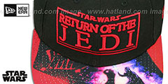 Return of the Jedi VIZA-PRINT SNAPBACK Black Hat by New Era - 2nd View