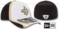 Saints 2014 NFL TRAINING FLEX White Hat by New Era - 2nd View