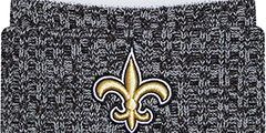 Saints 2023 SIDELINE Knit Beanie Hat by New Era - 2nd View