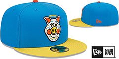 Saints COPA Blue-Yellow Fitted Hat by New Era - 2nd View