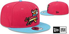 Sea Wolves COPA SNAPBACK Pink-Blue Hat by New Era - 2nd View