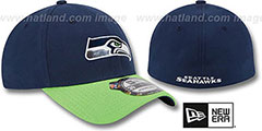 Seahawks 2015 NFL DRAFT FLEX Hat by New Era - 2nd View