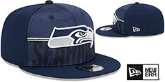 Seahawks 2023 NFL TRAINING CAMP SNAPBACK Hat by New Era - 2nd View