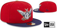 Senators THEME NIGHT Red-Navy Fitted Hat by New Era - 2nd View