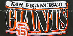 SF Giants 2T STILL BREAKIN SNAPBACK Black-Orange Hat by New Era - 2nd View