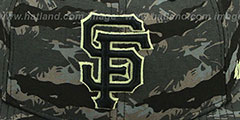 SF Giants NIGHT-VISION SNAPBACK Adjustable Hat by Twins 47 Brand - 2nd View