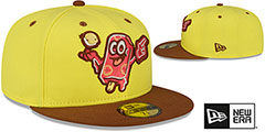 Sky Carp COPA Yellow-Brown Fitted Hat by New Era - 2nd View