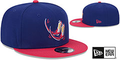 Sod Poodles COPA SNAPBACK Navy-Fuschia Hat by New Era - 2nd View