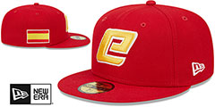 Spain 2023 WBC GAME Red Hat by New Era - 2nd View