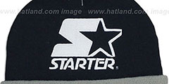 Starter S-STAR BEANIE Navy Knit Hat - 2nd View