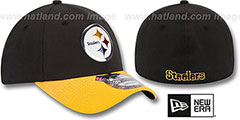 Steelers 2015 NFL DRAFT FLEX  Hat by New Era - 2nd View