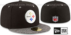 Steelers 2016 NFL DRAFT Fitted Hat by New Era - 2nd View