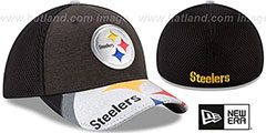 Steelers 2017 NFL ONSTAGE FLEX Hat by New Era - 2nd View