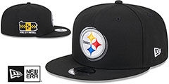 Steelers 2024 NFL DRAFT SNAPBACK Black Hat by New Era - 2nd View