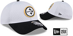 Steelers 2024 NFL TRAINING CAMP STRETCH-SNAP Hat by New Era - 2nd View