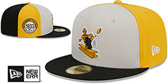 Steelers HISTORIC SIDELINE PINWHEEL Fitted Hat by New Era - 2nd View