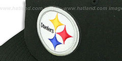 Steelers SUPER BOWL XLIII Black Fitted Hat by New Era - 2nd View