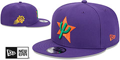 Suns 24-25 ALTERNATE CITY-EDITION SNAPBACK Hat by New Era - 2nd View