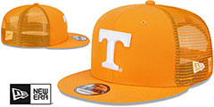 Tennessee TEAM-BASIC TRUCKER SNAPBACK Orange Hat by New Era - 2nd View