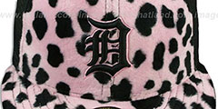 Tigers DALMATION ANIMAL-FUR MESH-BACK Fitted Hat by New Era - 2nd View