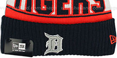 Tigers REP-UR-TEAM Knit Beanie Hat by New Era - 2nd View