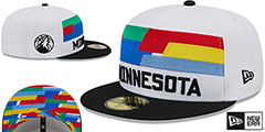 Timberwolves 22-23 CITY-EDITION Fitted Hat by New Era - 2nd View