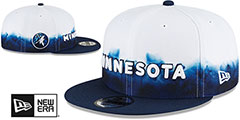 Timberwolves 23-24 CITY-EDITION SNAPBACK Hat by New Era - 2nd View