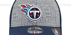 Titans 2014 NFL DRAFT FLEX Navy Hat by New Era - 2nd View