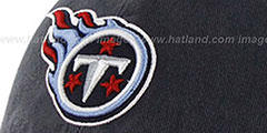 Titans NFL FRANCHISE Navy Hat by 47 Brand - 2nd View