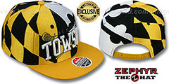 Towson LACROSSE SUPER-FLAG SNAPBACK Hat by Zephyr - 2nd View