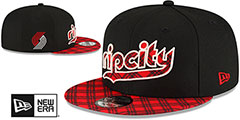 Trail Blazers 23-24 CITY-EDITION SNAPBACK Hat by New Era - 2nd View