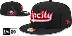 Trail Blazers 24-25 CITY-EDITION Fitted Hat by New Era - 2nd View