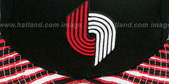 Trailblazers ZUBAZ SNAPBACK Adjustable Hat by New Era - 2nd View