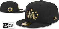 Twins 2024 ARMED FORCES STARS N STRIPES Hat by New Era - 2nd View