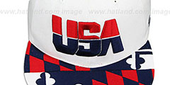 USA MARYLAND FLAG SNAPBACK White Hat by Zephyr - 2nd View