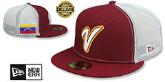 Venezuela 2023 WBC GAME MESH-BACK Hat by New Era - 2nd View