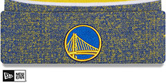 Warriors BANNER Knit Beanie Hat by New Era - 2nd View