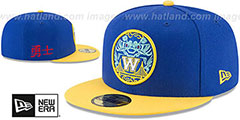 Warriors CITY-SERIES Royal-Gold Fitted Hat by New Era - 2nd View