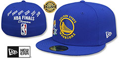 Warriors CROWN CHAMPS Royal Fitted Hat by New Era - 2nd View