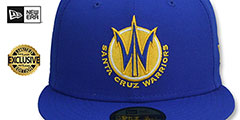 Warriors NBA G-LEAGUE Royal Fitted Hat by New Era - 2nd View