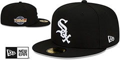 White Sox 2005 WORLD SERIES SIDE-PATCH UP Fitted Hat by New Era - 2nd View