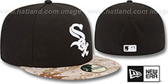 White Sox 2015 STARS N STRIPES Fitted Hat by New Era - 2nd View