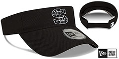 White Sox 2022 BATTING PRACTICE VISOR Black by New Era - 2nd View