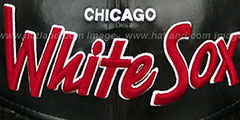 White Sox COOP REDUX SNAPBACK Black Hat by New Era - 2nd View