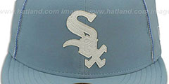 White Sox SKY BLUE DaBu Fitted Hat by New Era - 2nd View