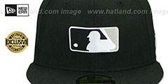 White Sox TEAM MLB UMPIRE Black Hat by New Era - 2nd View