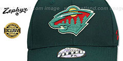 Wild SHOOTOUT Green Fitted Hat by Zephyr - 2nd View