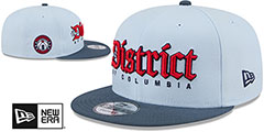 Wizards 24-25 CITY-EDITION SNAPBACK Hat by New Era - 2nd View