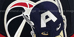 Wizards HERO-HCL Navy-Red Fitted Hat by New Era - 2nd View