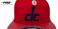 Wizards TEAM-ALTERNATE STRAPBACK Red Hat by Pro Standard - 2nd View